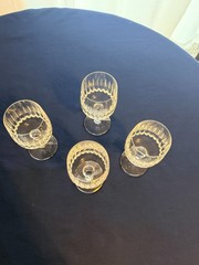 Schott-Zwiesel Tango 6 3/4″ Cut Crystal Water/ Wine Goblets Glasses-Set of 4