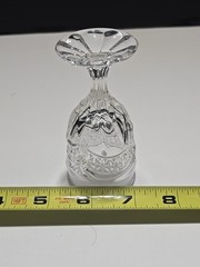Crystal d’Adriana «LUNA» Cordial Glasses 24% Lead Crystal 3 5/8″ Tall Clear VTG