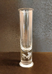 Holmegaard High Life Cocktail Drinking Glass Vase Lutken Denmark Air Twist 9″