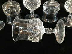 Tiffin-Franciscan King’s Crown Clear Wine Glasses