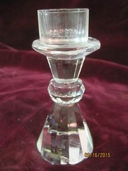 Vintage Shannon Crystal Candlestick Designs of Ireland small prism