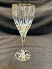 Mikasa Golden Tiara water gpblet 8 1/4″