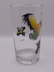 Set of 4 Vintage Hazel Atlas Wild Fowl Glasses