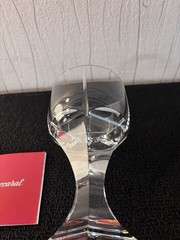 Baccarat Mercure White Wine Glasses Crystal H 14.5 Cm