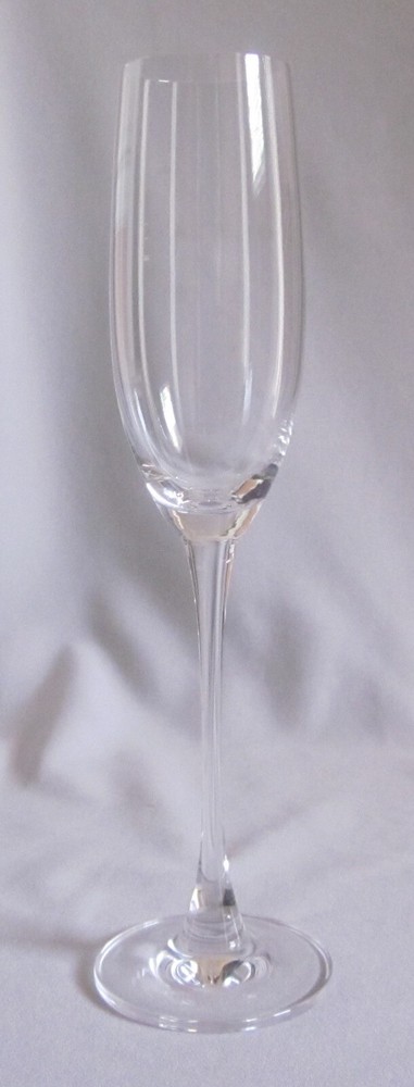 Fluted Champagne Glass Goblet Lenox Crystal Napa Valley Pattern 10″