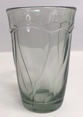 NORITAKE Sweet Swirl Light Green Tumbler Highballs 5 1/4″ Set Of 4 (A)