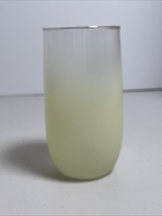 Set of 4 Vintage Blendo Frosted Tumblers Drinking Glasses Art Deco 14 Oz