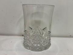 Antique EAPG Duncan & Miller “Button Arches Clear Glass Tumbler