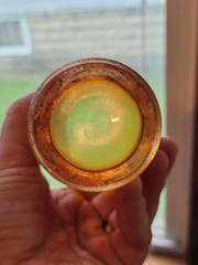 Super Pretty Marigold Fenton Carnival Glass Lily of the Valley Pattern Tumbler