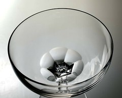 JOSAIR SILHOUETTE CHAMPAGNE WITH BUBBLE IN STEM 4 5/8″ X 3 7/8″ 6oz PERFECT