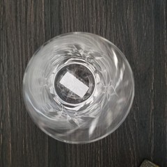 1 Untitled Pattern Floral Etched Whiskey Glass by Lausitzer Star Flower