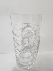VINTAGE TIFFANY & COMPANY ITALY RCR CRYSTAL SWAG PATTERN HIGHBALL GLASS 5 5/8″