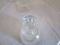 Set of 5 Silver Plated Rim Cordial Glasses 4.75 » (Made in France) 4 fl. oz.