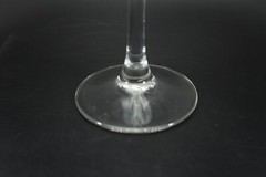 Wine Glass Pewter Kokopelli Emblem Silver Rim Southwest