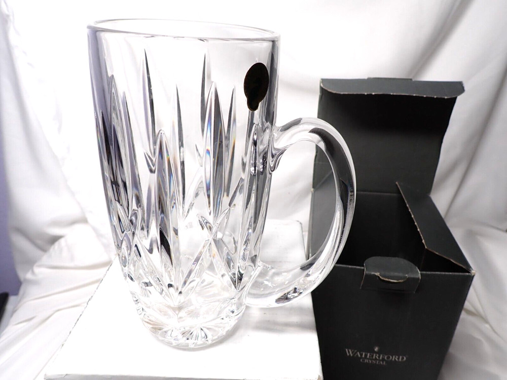 Waterford Crystal Westhampton Beer Stein w/ Original Box #102144 Made in Germany