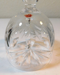 GORHAM CRYSTAL OLDER ROSEWOOD PATTERN BELL 6 3/4″