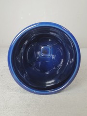 Fiesta Ware Wine Goblet Cobalt Homer Laughlin China Co. HLC 25 USA Tableware