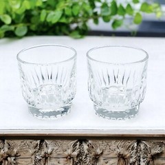 2 Libbey DuraTuff WINCHESTER 15453 Clear 5.5 OZ Rocks Old Fashioned Glasses MINT