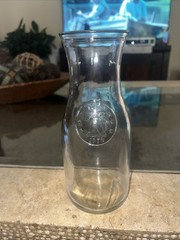 anchor hocking glass carafe bicentennial 1776-1976 liberty bell milk bottle