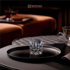 Noblesse Diamond Crystal Old-Fashioned Glass Set of 4 – 245 ml & Dishwasher Safe