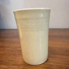 Vintage Fiesta Ware Ivory Juice Tumbler 3 3/4″ Excellent Used Condition