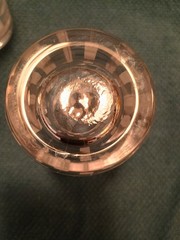 4 MCM Highball Glasses Etched Design