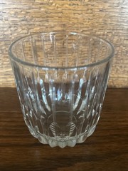 Set of 5 Mikasa Park Lane Crystal Double Old Fashioned Glasses ~ Stunning!