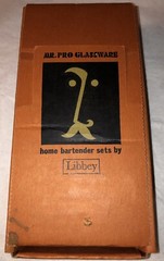 Vintage Libbey Mr. Pro Glassware 1 Oz. Cordial Glasses Home Bartender Set Of 4