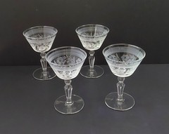 Libbey Rock Sharpe #3006-10 Champagne Sherbet (4)