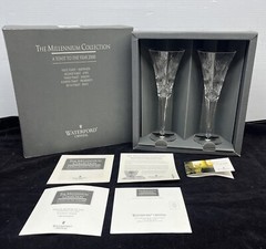 Waterford Crystal Millennium Collection ~PROSPERITY~ A toast to the year 2000