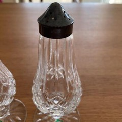 Waterford Lismore Stemmed Salt and Pepper Shaker Set