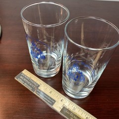 ST JOHNS Russian Orthodox Church Magfield PA 100yr Anni 1881-1991 LIBBEY Glasses