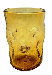 Vintage Blenko 418s Wheat 4″ Tumbler/Cup 12 fl.oz Capacity