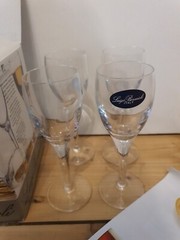 Luigi Bormioli Michelangelo Masterpiece 2.25 oz. Crystal Liqueur Glass Set 4 B39