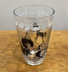 Kraft Swanky Swig 1960’s Jelly Jar Juice Glass Vintage and Adorable!