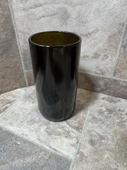 Dark Amber Smoke Color 5-1/2” Vintage Collectible Glass Tumbler