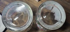 2 VTG Luminarc D’Arques Dublin Christmas Low Ball Glasses 10.5oz Snowy Village