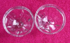 (SET OF 2) Heisey (Colonial Stem #300) 3 1/8″ LOW SHERBETS Exc (last set)
