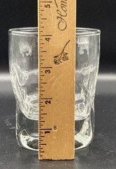 VTG ~ Set 6 Durobor Quartz Old Fashioned Whiskey Glasses Brutalist MCM 12 oz NOS