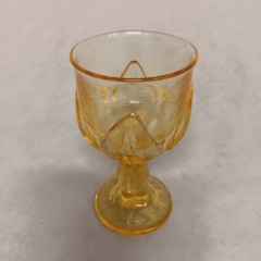 Franciscan Tiffin Cabaret Water Wine Goblets 3 Yellow Cornsilk