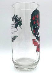VTG Indiana Glass Pepsi 12 DAYS OF CHRISTMAS GLASS 2nd Day, Two Turtle Doves