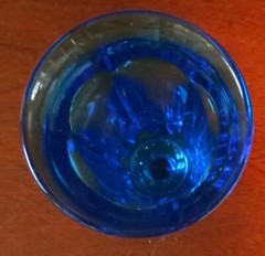 Imperial Old Williamsburg Antique Blue 7 ¼” Footed Iced Tea Tumbler(s)