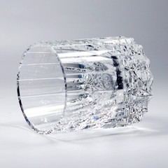 K9 Crystal Glass Rocks Whiskey Glasses Old Fashioned Heavy Glass Cut Clear 8oz
