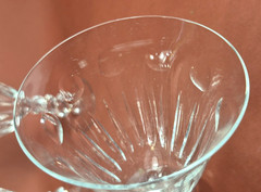 Duncan Miller Goblet Stem #5317 Cathay Rock Crystal Cutting Juno 688 Lot of 5