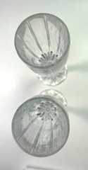 Mikasa Park Lane Crystal Fluted Champagne Flutes Glasses 8 5/8″ 6oz S/2 C77