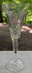 2 Waterford Crystal Millenium Collection Peace Toasting Flutes Angel Mint in Box
