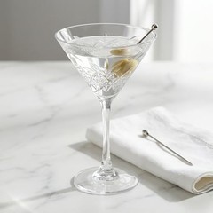 Vintage Coupe Glasses Set of 4 – 7.7 oz Cocktail & Champagne Timeless 7.7oz