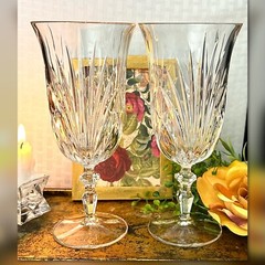 Gorham Rosewood Ice Tea Glasses Vintage Rosewood Drinkware Ice Tea Goblets 2 *