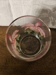 Swanky Swig Vintage 8oz Iris Juice Glass 5″Hx2.5″W