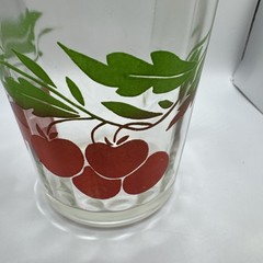 Libbey Cherries Swanky Swigs Juice Glasses and Pitcher